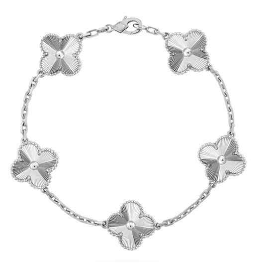 Bracciale Trifoglio - Argento