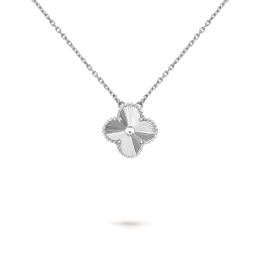 Collana Trifoglio - Argento Brillante