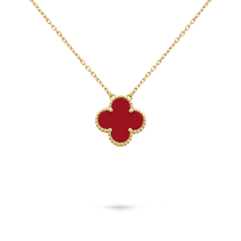 Collana Trifoglio - Rosso Passione