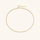 Danica Box Chain Gold Necklace