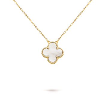 Collana Trifoglio - Bianco Perla