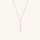 Allison Gold Bar Necklace