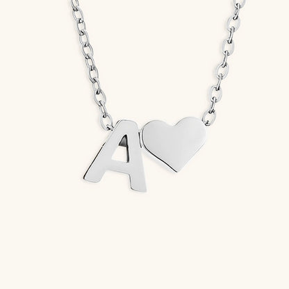 Ria Initial Letter Gold Necklace