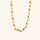 Cascade Gold Chain Necklace