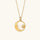 Evangeline Lunar Gold Necklace