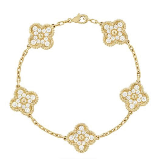 Bracciale Cristallo - Oro