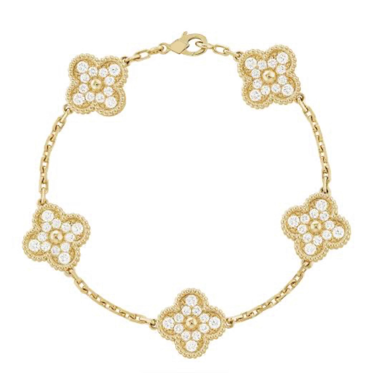 Bracciale Cristallo - Oro
