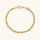 Gigi Rope Chain Gold Bracelet