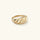 Lorelei Gold Croissant Ring