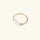 Magnolia Freshwater Pearl Gold Ring