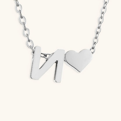 Ria Initial Letter Gold Necklace