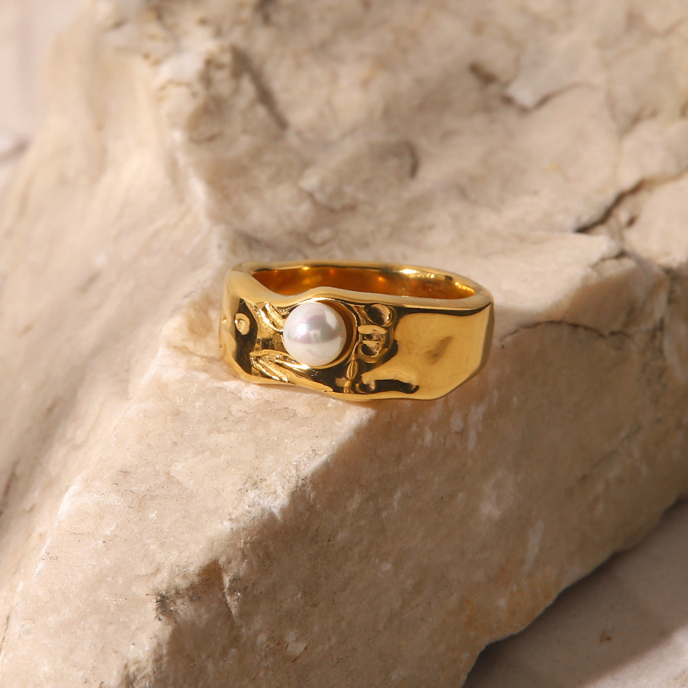 Cerulia Freshwater Pearl Ring