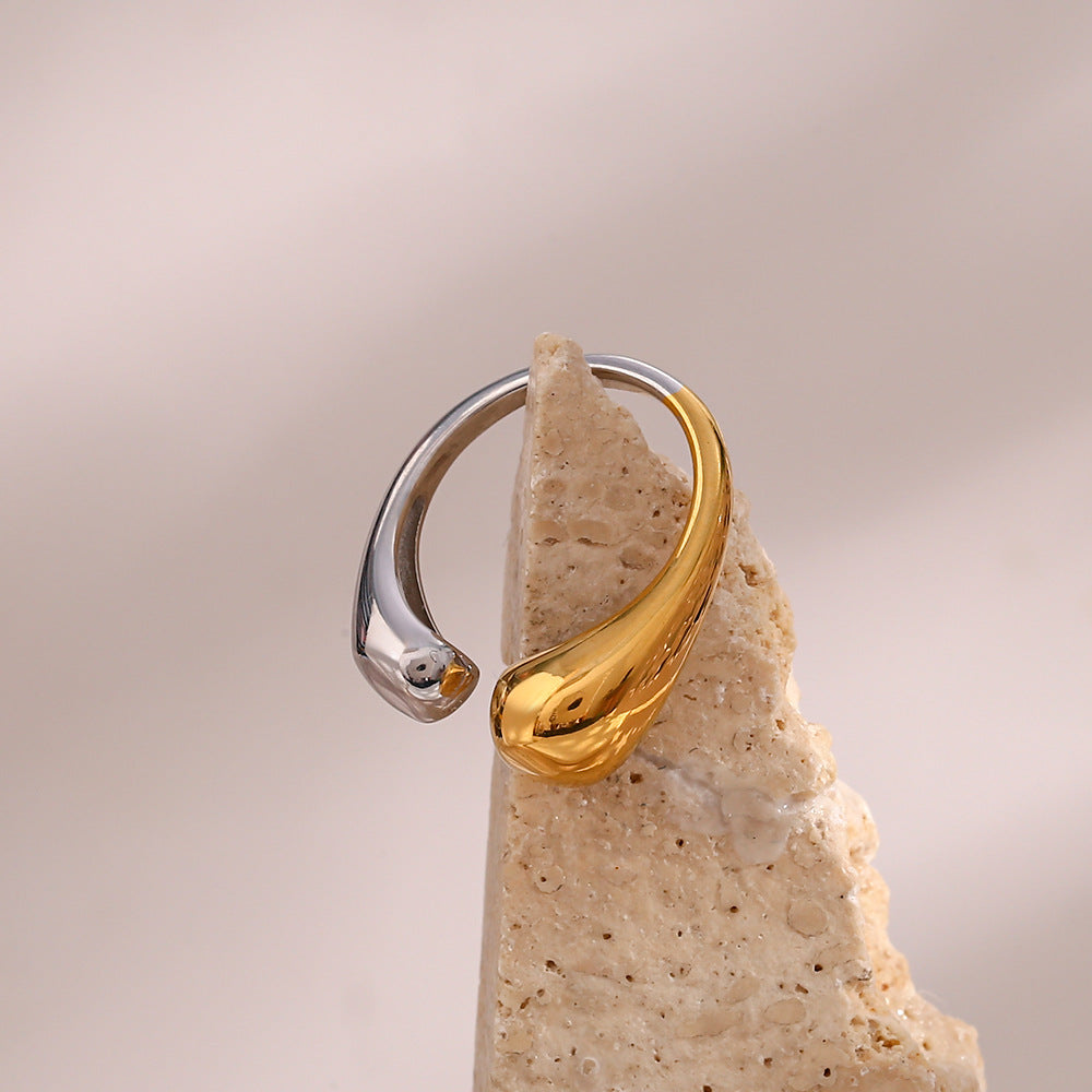 Seren Dual Tone Gold Ring