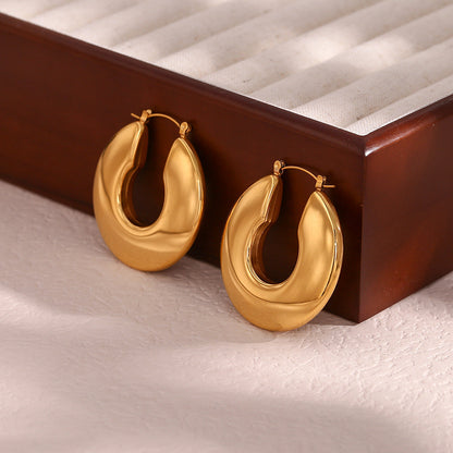 Kayleigh Chunky Hoop Earrings