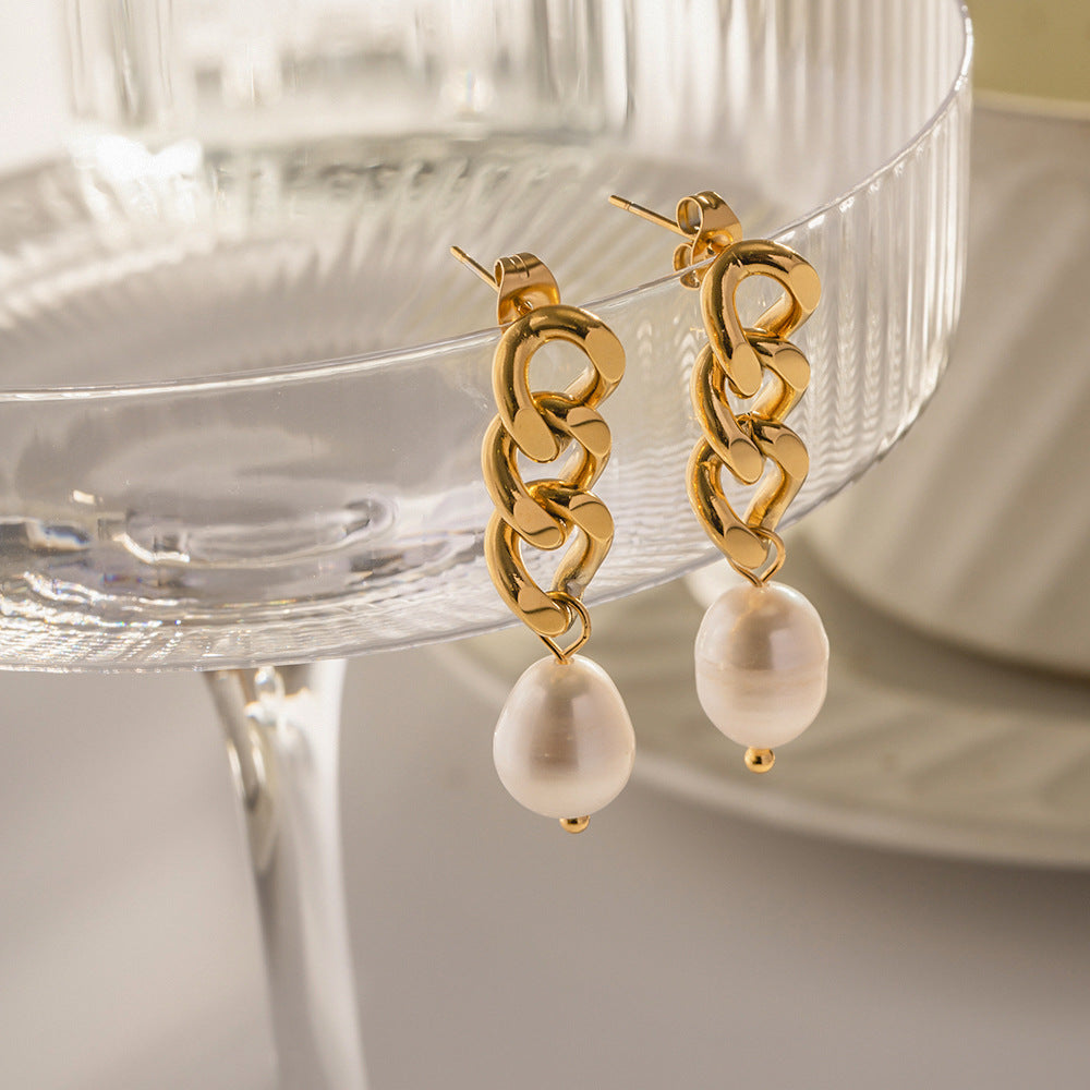 Lumina Pearl Earrings