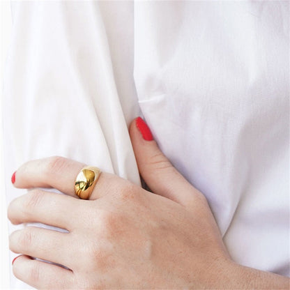 Lyra Gold Ring