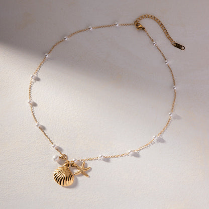 Rebecca Freshwater Pearl Necklace